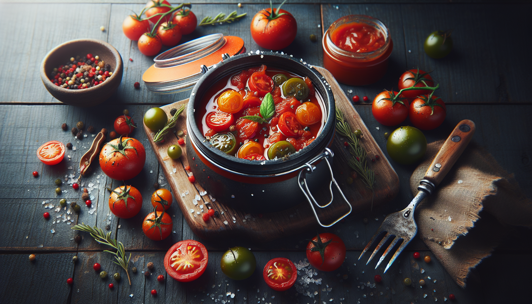 conserva di pomodoro fatta in casa